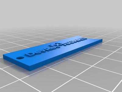 DevRelX - Summit 2023 3D printable swag 