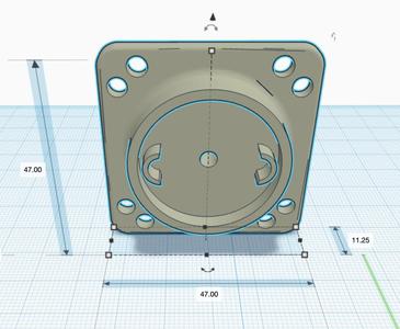 Anti Vibration Module SP-Connect AMPS Adapter