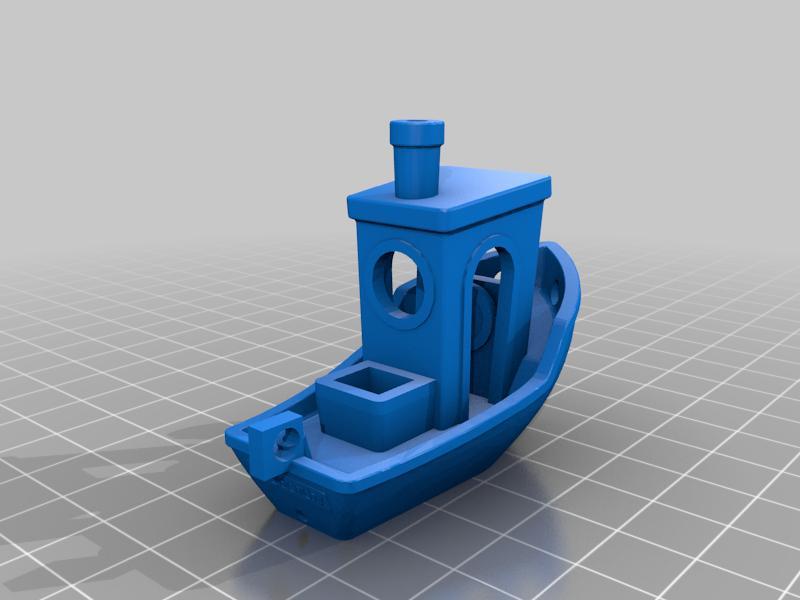 Benchy keychain