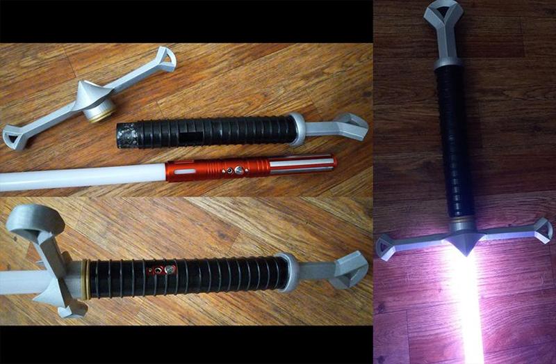 LOTOR Aragorn's Anduril Lightsaber Hilt Sleeve