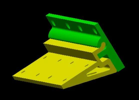 Halter für Tischplatte zum Einhängen im Wohnmobil   