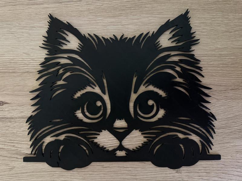 Cat Head - Wall Art IV