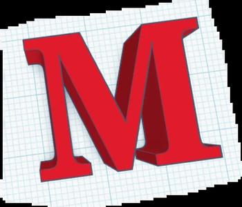 LETTER M   