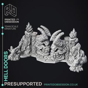 The Gates of Hell - Scenery - hell hath no fury - 32mm scale