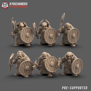 Dwarf Axe and Shield Unit
