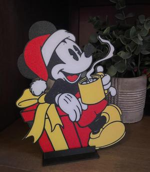 Mickey Mouse Santa / 4 color / Christmas Display