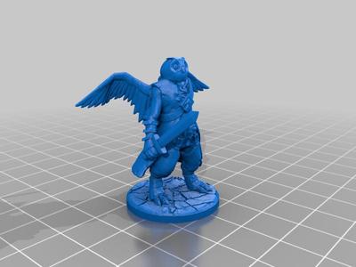 DnD Owlin Miniature
