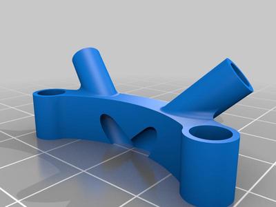 AOS 5/5.5/7 v2 Walksnail Dual Antenna Mount