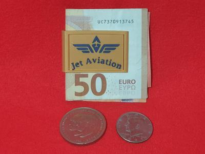 Jet Aviation Money Clip