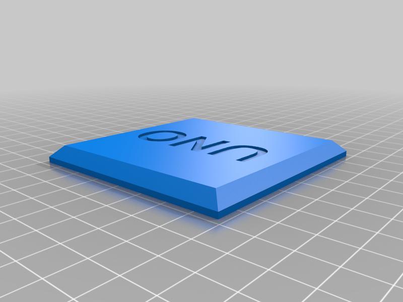 UNO square topper