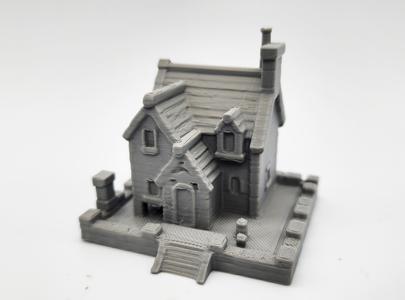 Stone House Miniature