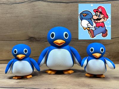 Pingouin Mario multipart