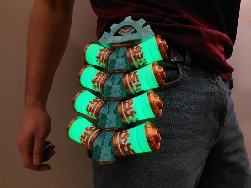 Zonai Energy Cell from Legend of Zelda: Tears of the Kingdom