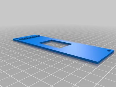 Eurorack 8HP USB Faceplate
