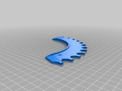 Roues Dentées pour Tondeuse Worx Large