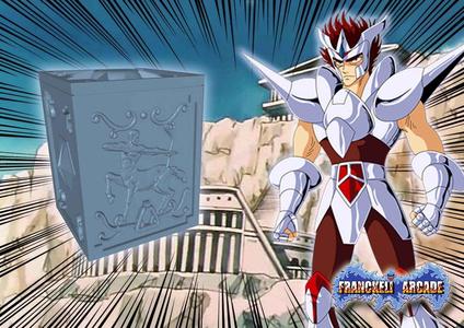 saint seiya centauro pandora plata
