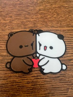 Bubu and Dudu keychain