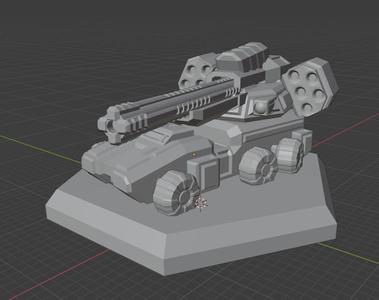 Padilla Tube Artillery Tank