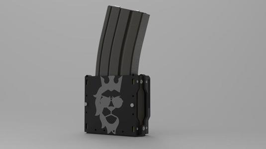 Overengineered magazine pouch (V2.1)