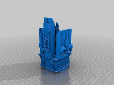 nun launcher turret with more details