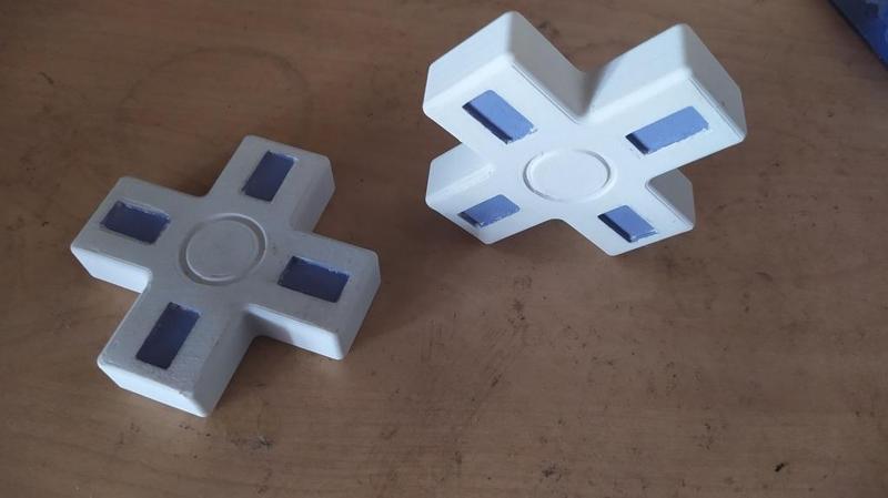 Neptune and Nepgear Hair Clip