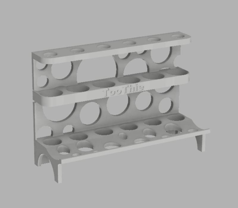 Toothie - Tooth bush & paste stand