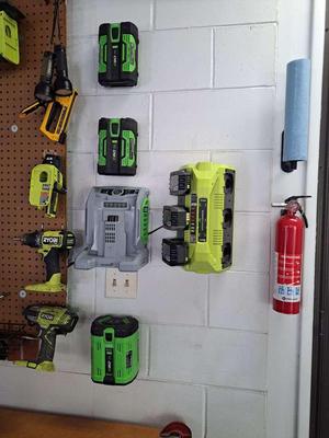 EGO Battery Mount