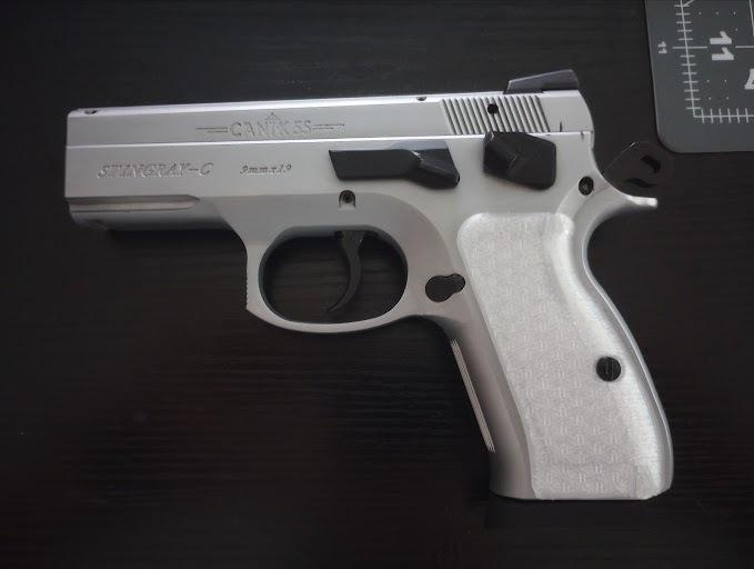 CZ compact clone grips