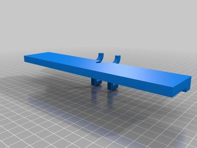 Thin Peg Board Shelf 