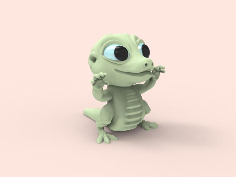 kawaii reptilian 3