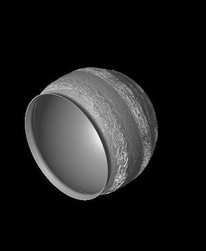 Jupiter Lamp adapted to old ceiling lamp 175mm.stl