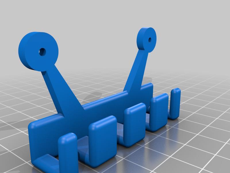 Kabeljau - Parametrizable Wall Mounted Cable Clip