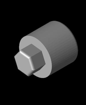 gorilla dubblesided roll holder.stl