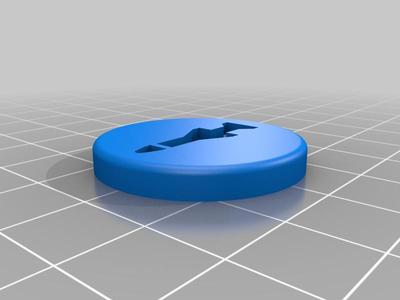 Warhammer 40k - Guided missile / Hunter-killer-missile Token 