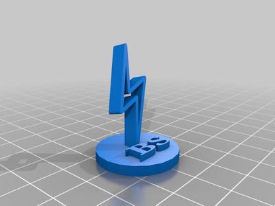 3D battle shock token for warhammer