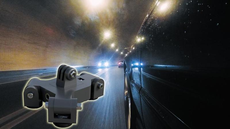 Magnetic GoPro Car Holder