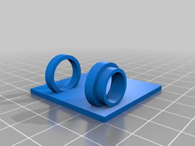 Crosshair Laser holder for lasercutters