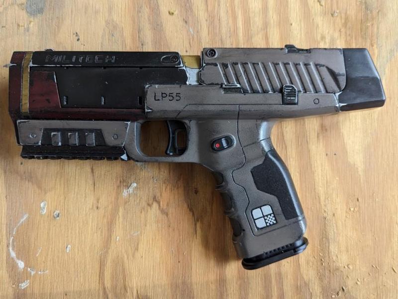 Nerf LP55 Blaster Militech Barrel Shroud