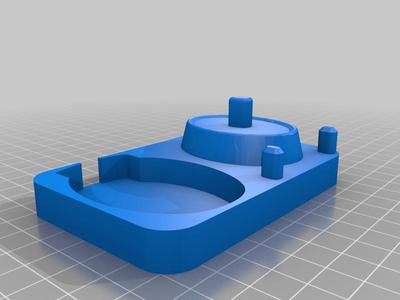 Braun Toothbrush Holder for 1 toothbrush, 1 Adapter, and 2 spare heads