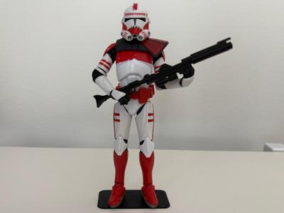 Customizable Simple Action Figure Stand