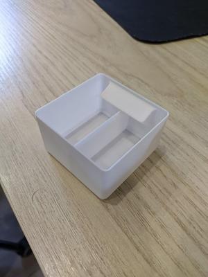 1x1 low box with half division