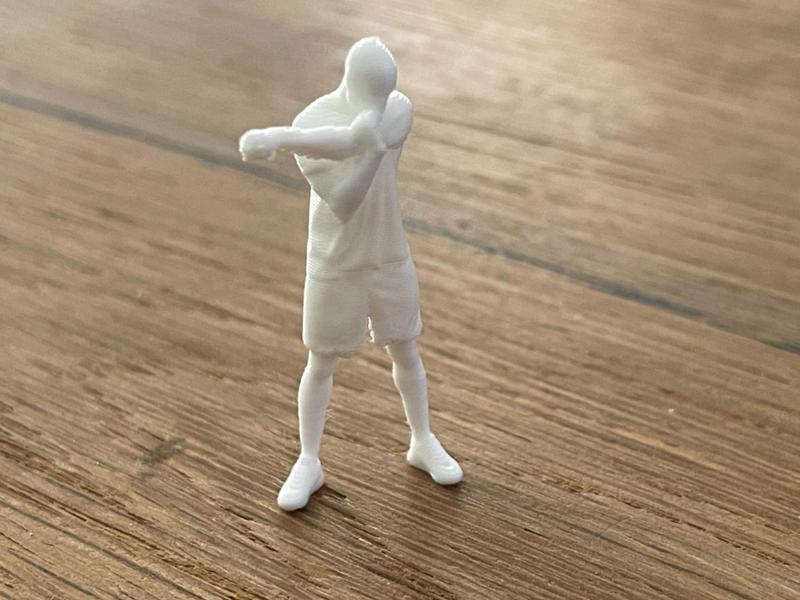 Small Stretching Man