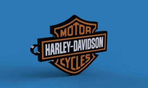 Harley Davidson Keychain