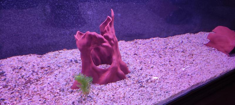 ORNAMENT FOR FISH TANK, BROKEN TRUNK