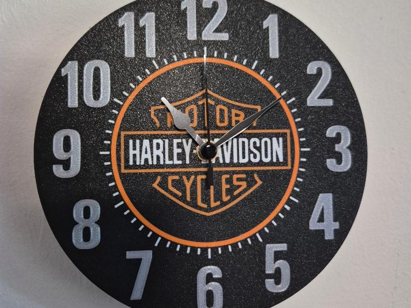 Harley Davidson Wallclock