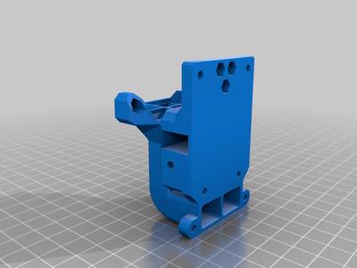 Dual 5015 fan EVA2 back plate for BLV MGN Cube