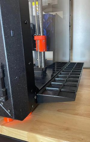 Gridifinity Rack for Sides of Prusa Enclosure   