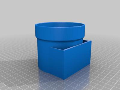 Auto add on cup holder