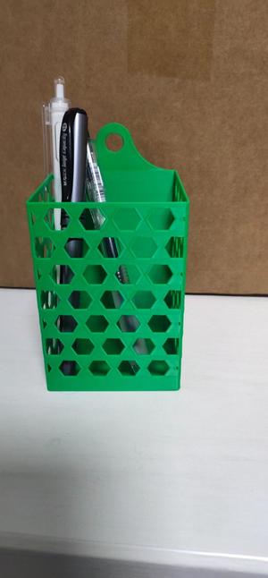 Minimalist Pen Holder with Hook