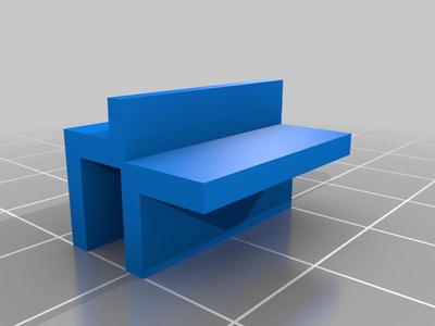 Aquarium lid clips for 5mm and 6mm glass